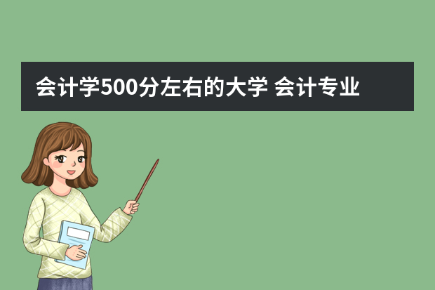 会计学500分左右的大学 会计专业广东大学排名